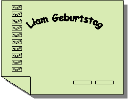 Liam Geburtstag